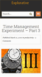 Mobile Screenshot of explorativeapproach.com